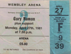 London Ticket 1981